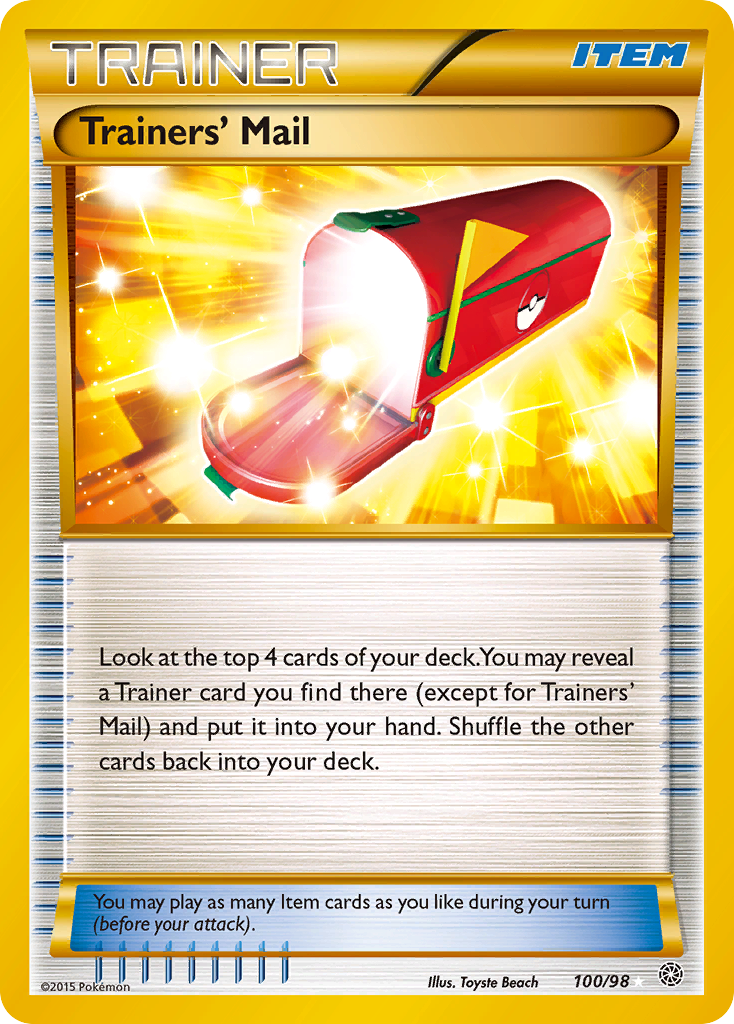 Ancient Origins Trainers' Mail #100/98