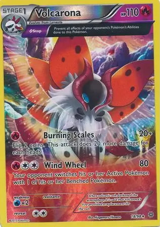 Ancient Origins Volcarona #18/98 reverse holo