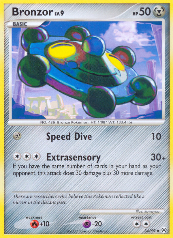 Arceus Set Bronzor #34/99