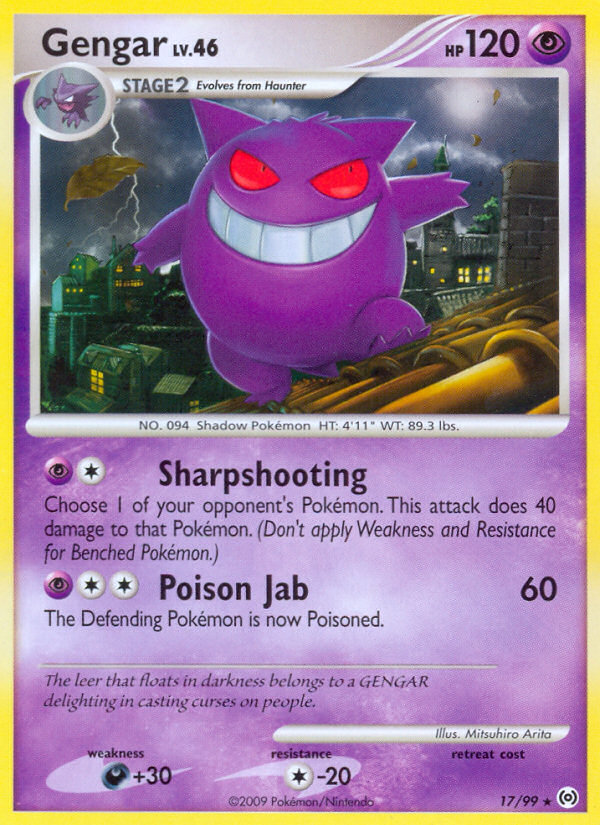 Arceus Set Gengar #17/99