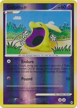 Arceus Set Gulpin #40/99 reverse holo