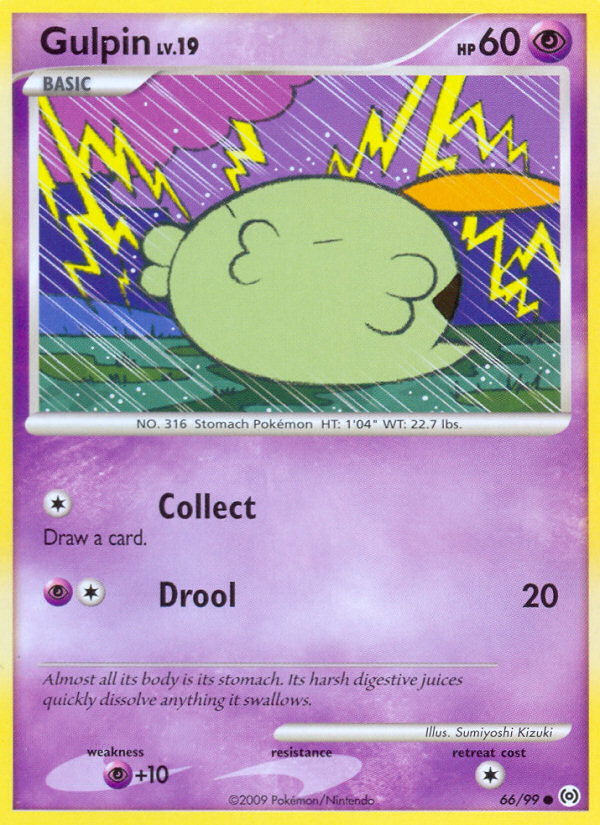 Arceus Set Gulpin #66/99