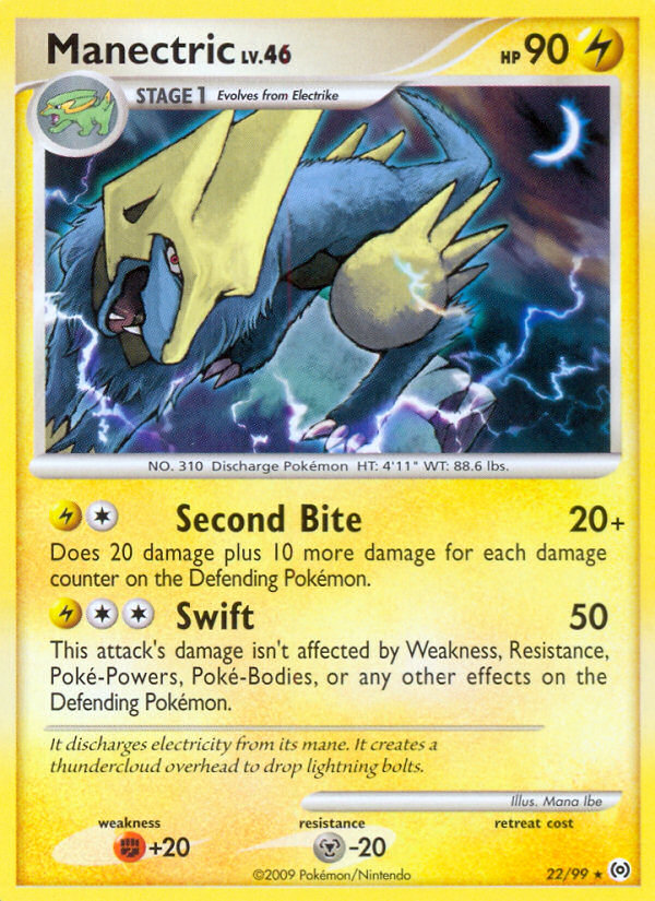 Arceus Set Manectric #22/99