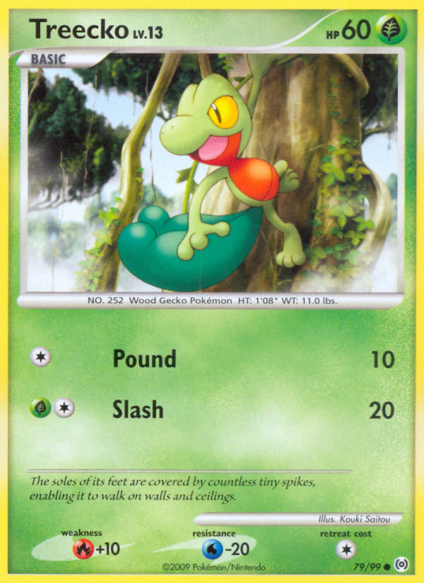Arceus Set Treecko #79/99