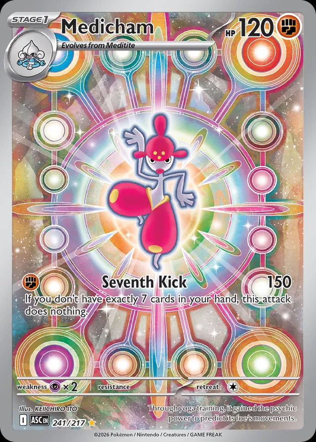 Ascended Heroes Medicham #241/217