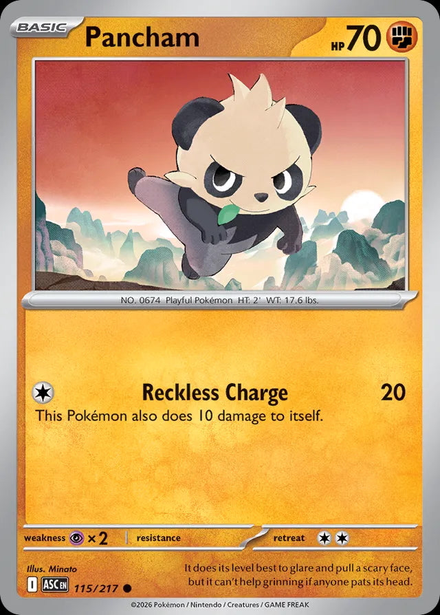 Ascended Heroes Pancham #115/217