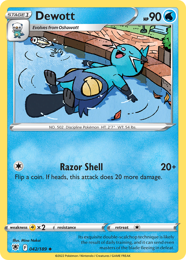 Astral Radiance Dewott #42/189