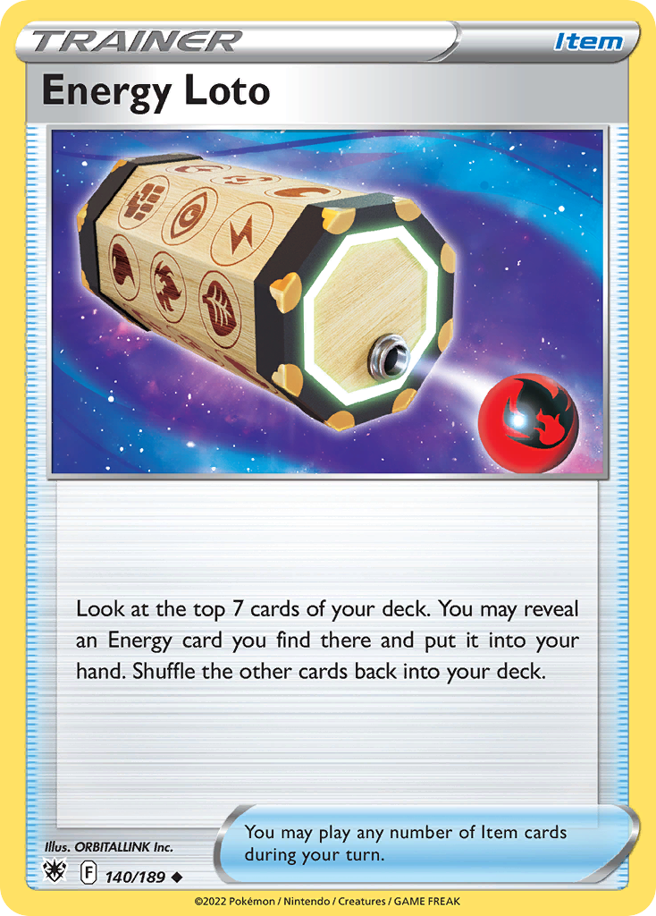 Astral Radiance Energy Loto #140/189