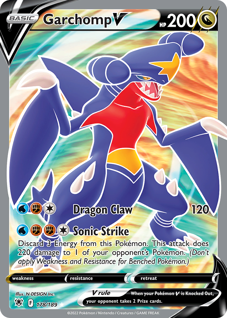 Astral Radiance Garchomp V #178/189