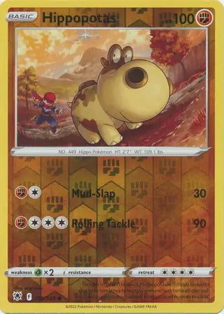 Astral Radiance Hippopotas #79/189 reverse holo