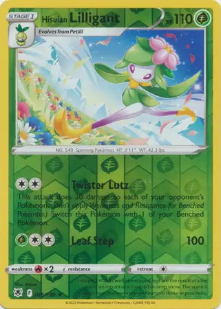 Astral Radiance Hisuian Lilligant #16/189 reverse holo