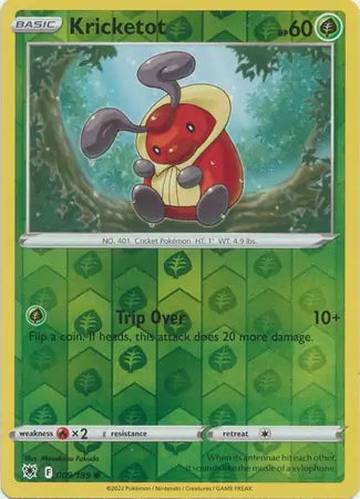 Astral Radiance Kricketot #9/189 reverse holo