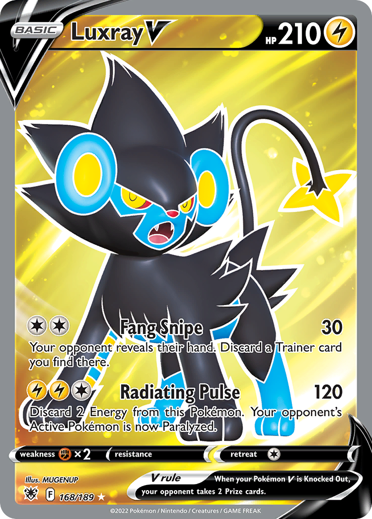 Astral Radiance Luxray V #168/189
