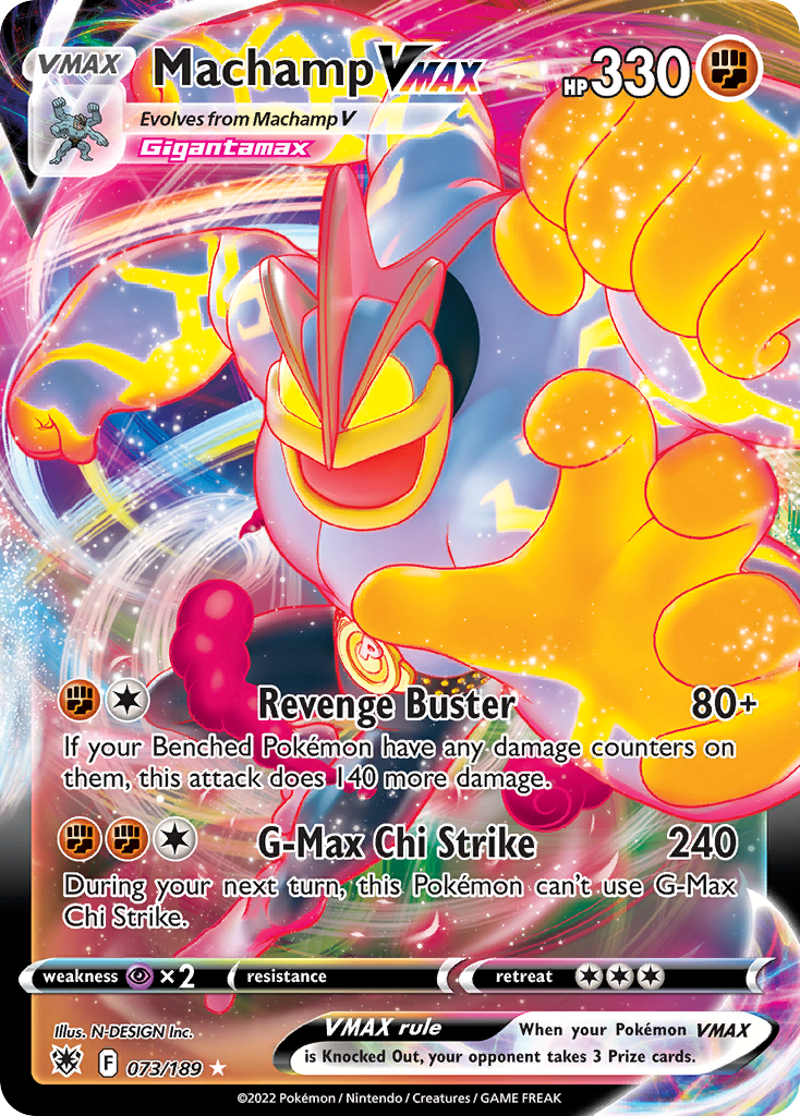Astral Radiance Machamp VMAX #73/189