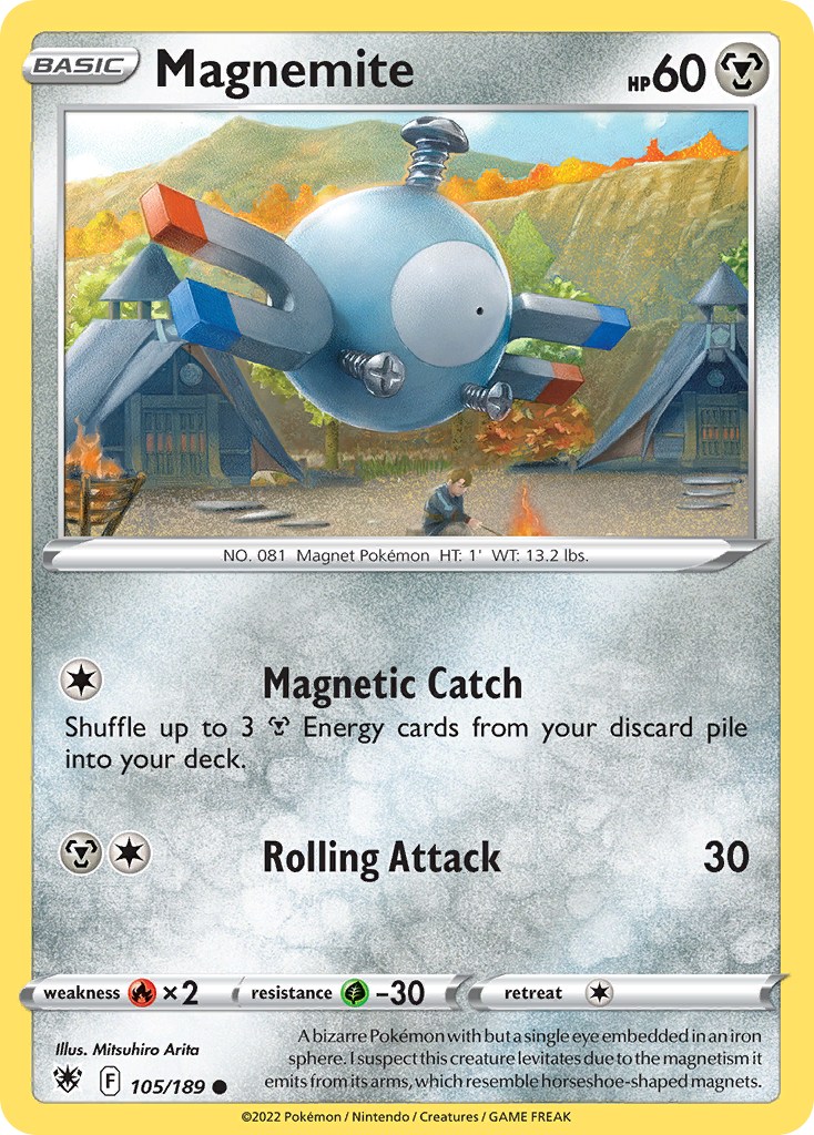 Astral Radiance Magnemite #105/189