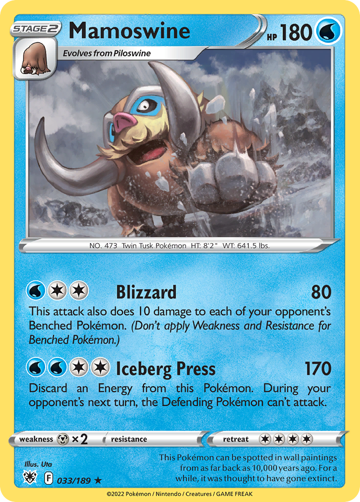 Astral Radiance Mamoswine #33/189
