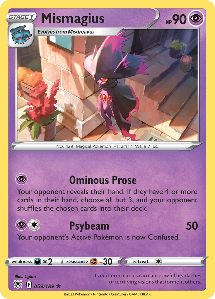 Astral Radiance Mismagius #59/189
