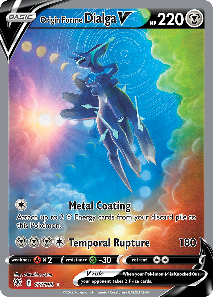 Astral Radiance Origin Forme Dialga V #177/189