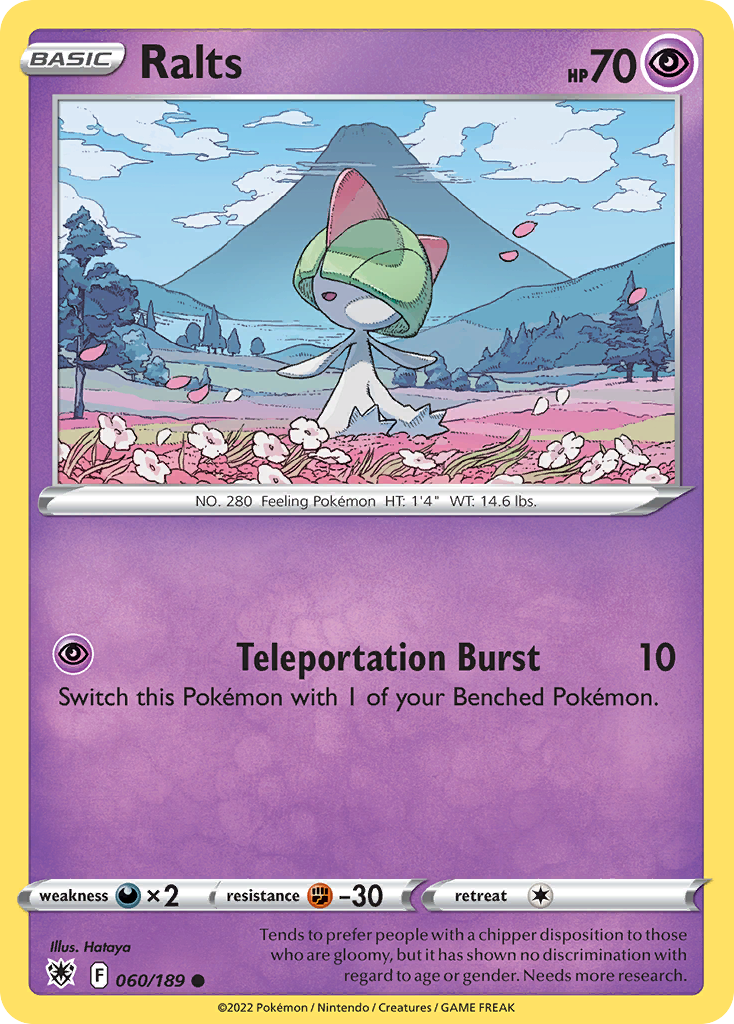 Astral Radiance Ralts #60/189