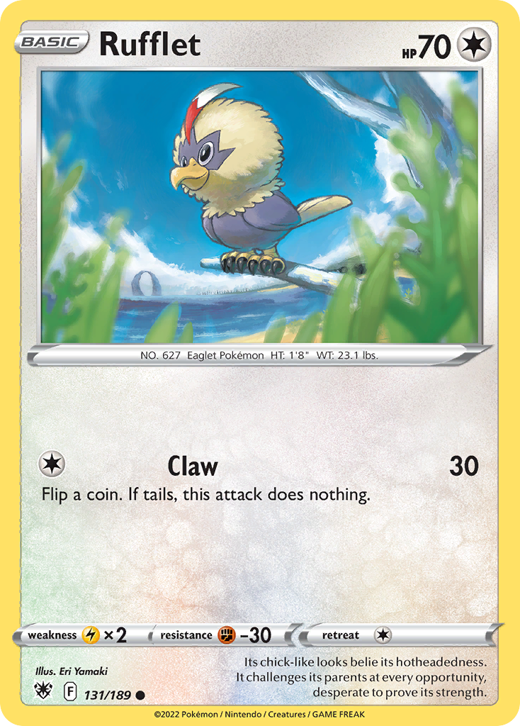 Astral Radiance Rufflet #131/189