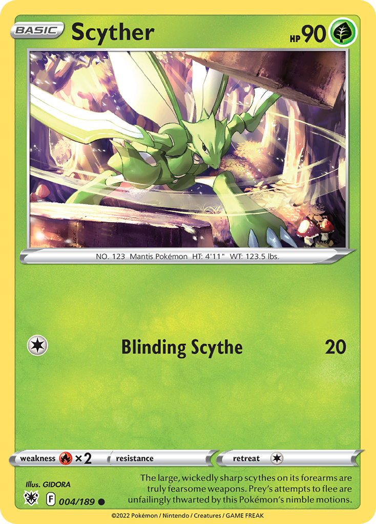 Astral Radiance Scyther #4/189