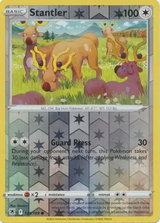 Astral Radiance Stantler #125/189 reverse holo