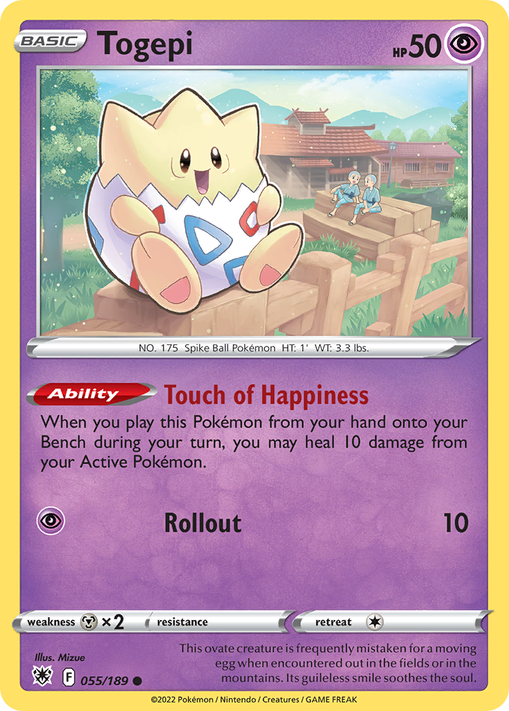 Astral Radiance Togepi #55/189