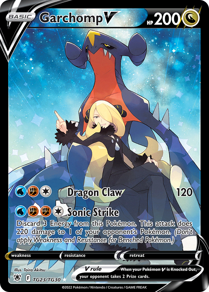 Garchomp V Trainer Gallery uit Astral Radiance