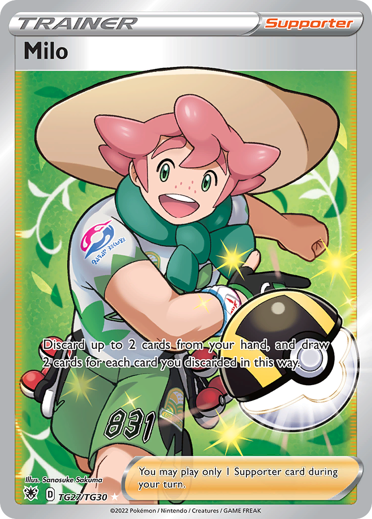 Astral Radiance Trainer Gallery Milo #TG27/30