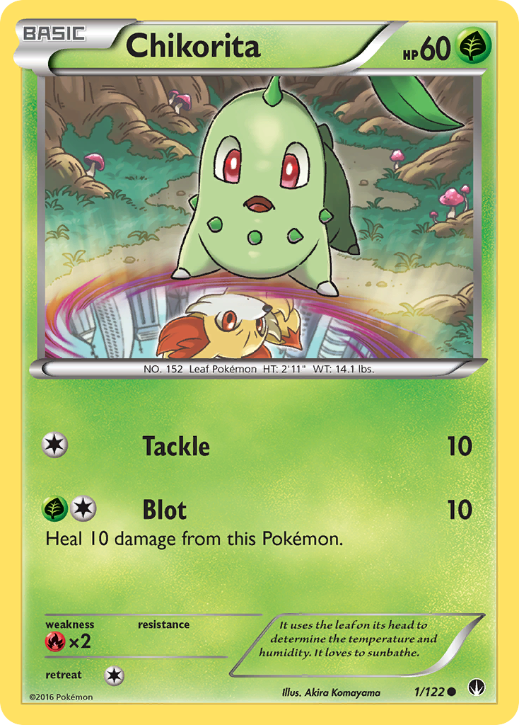 BREAKpoint Chikorita #1/122