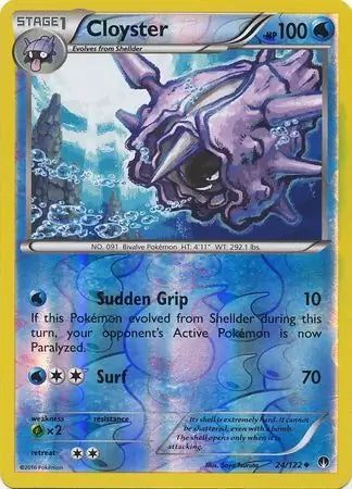 BREAKpoint Cloyster #24/122 reverse holo