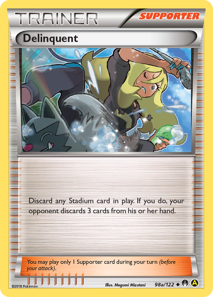 BREAKpoint Delinquent #98a/122 Alternate Art
