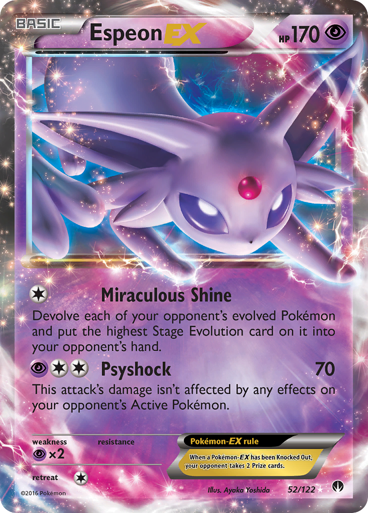 BREAKpoint Espeon EX #52/122