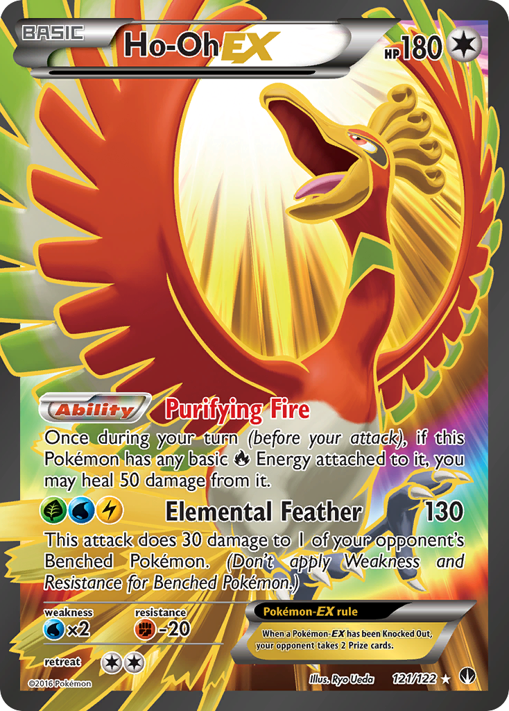 Ho-Oh EX 121/122 BREAKpoint