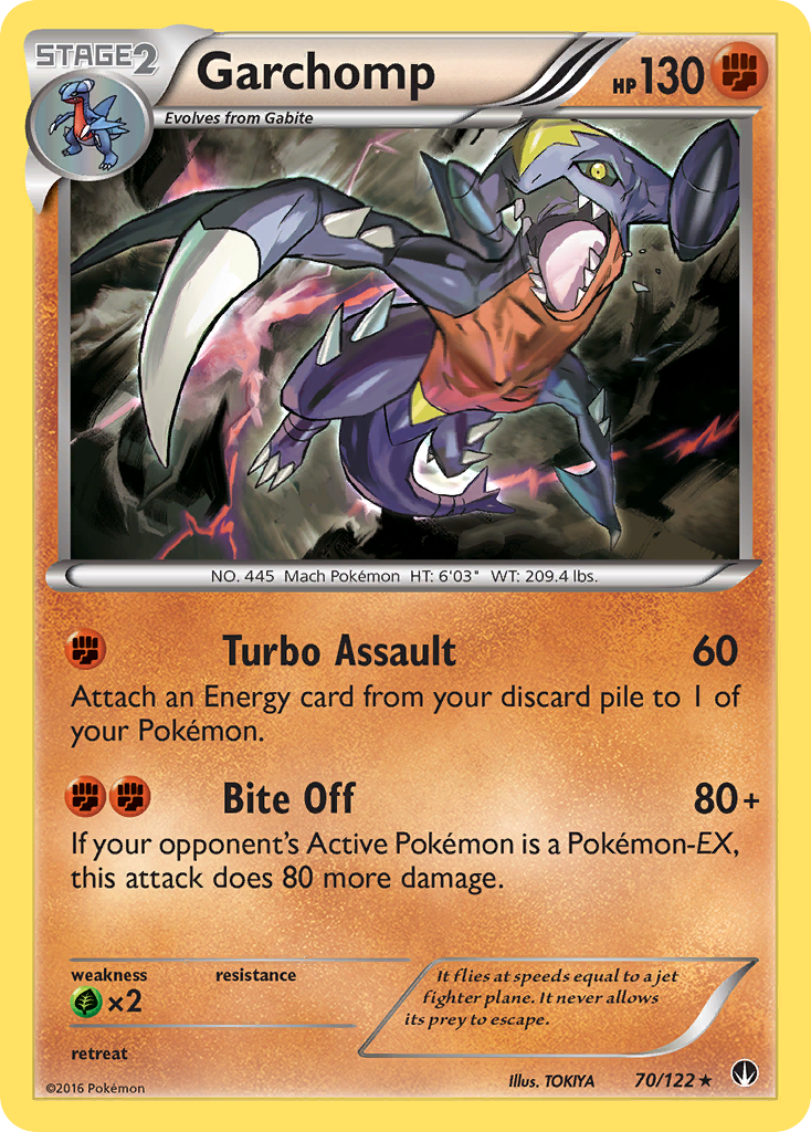 BREAKpoint Holo Garchomp #70/122