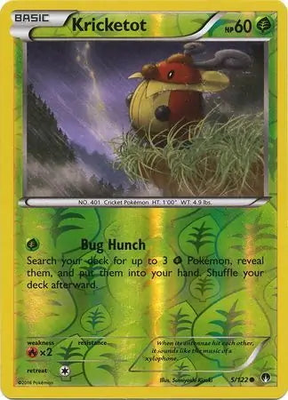 BREAKpoint Kricketot #5/122 reverse holo