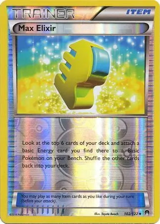 BREAKpoint Max Elixir #102/122 reverse holo