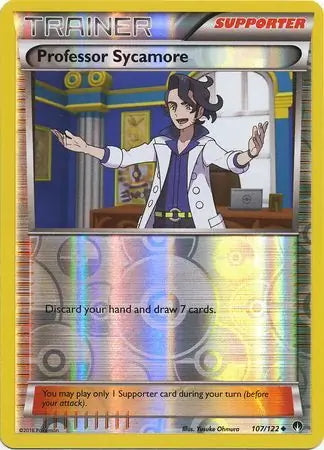 BREAKpoint Professor Sycamore #107/122 reverse holo