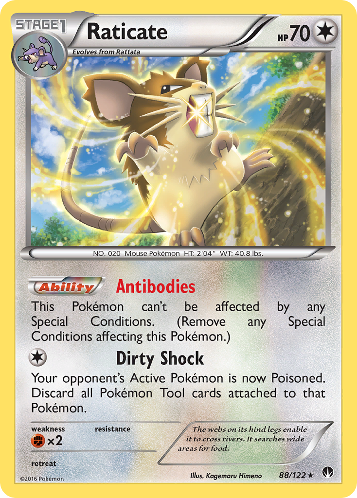 BREAKpoint Raticate #88/122