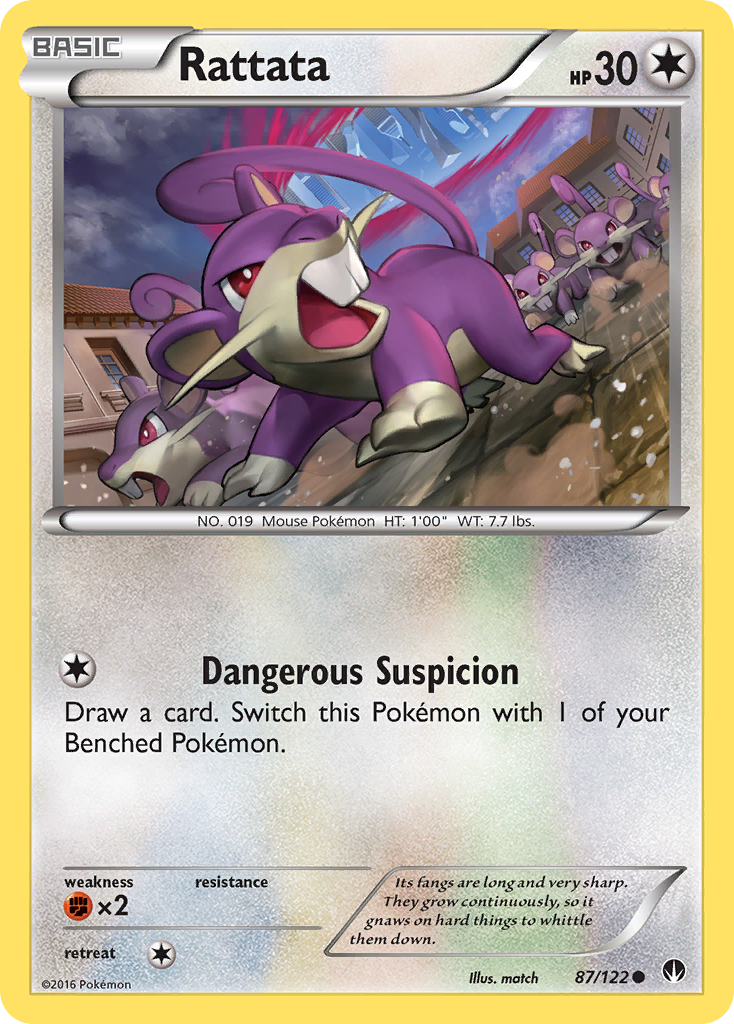 BREAKpoint Rattata #87/122