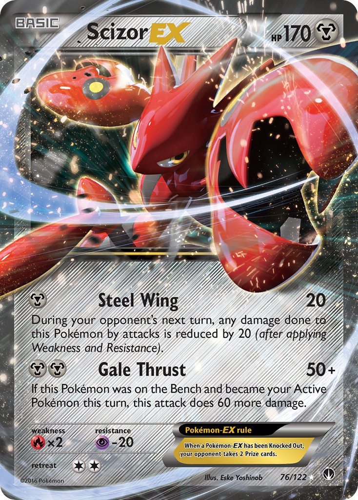 BREAKpoint Scizor EX #76/122