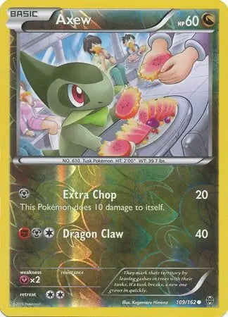 BREAKthrough Axew #109/162 reverse holo