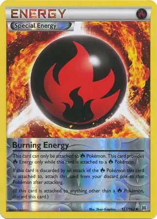 BREAKthrough Burning Energy #151/162 reverse holo