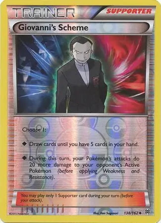 BREAKthrough Giovanni's Scheme #138/162 reverse holo