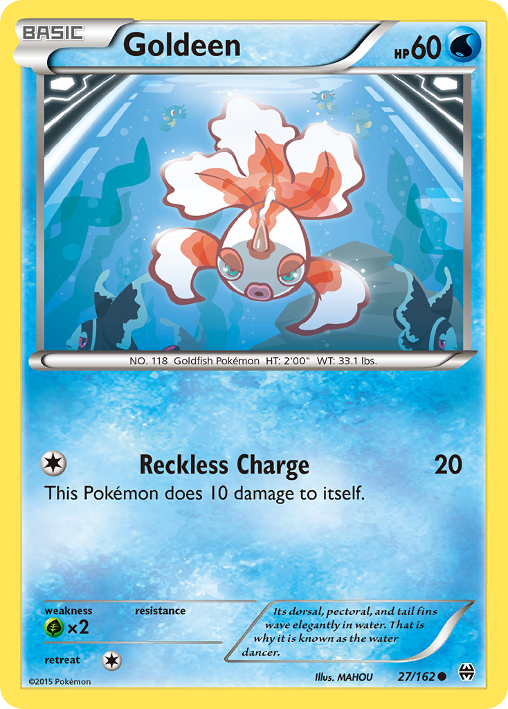 BREAKthrough Goldeen #27/162