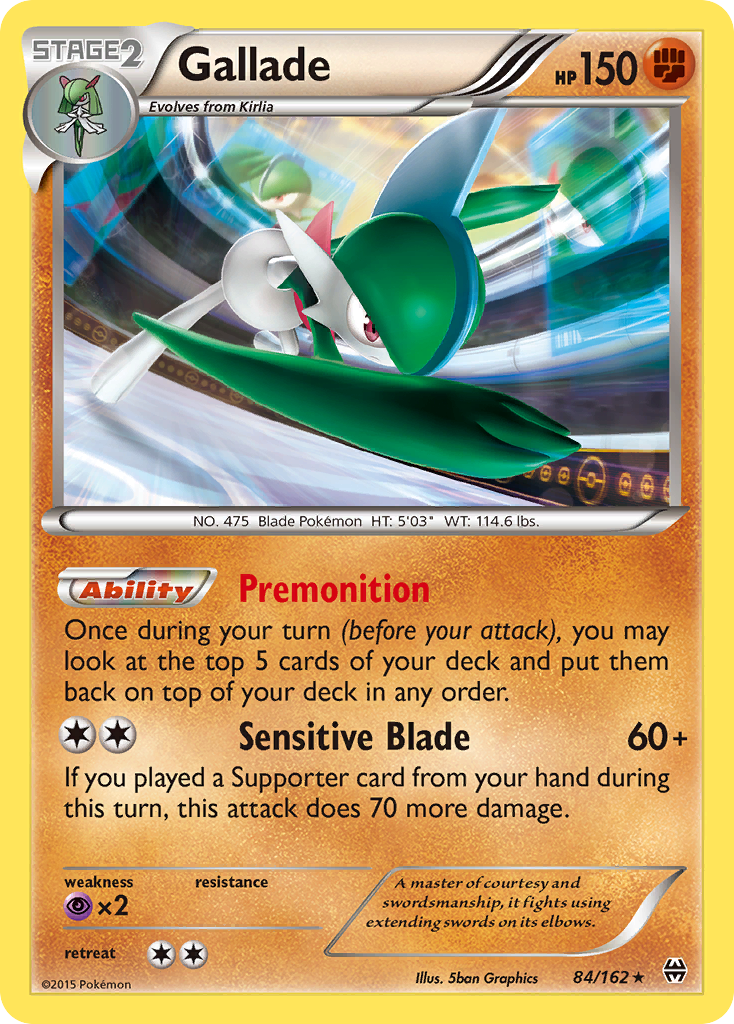 BREAKthrough Holo Gallade #84/162