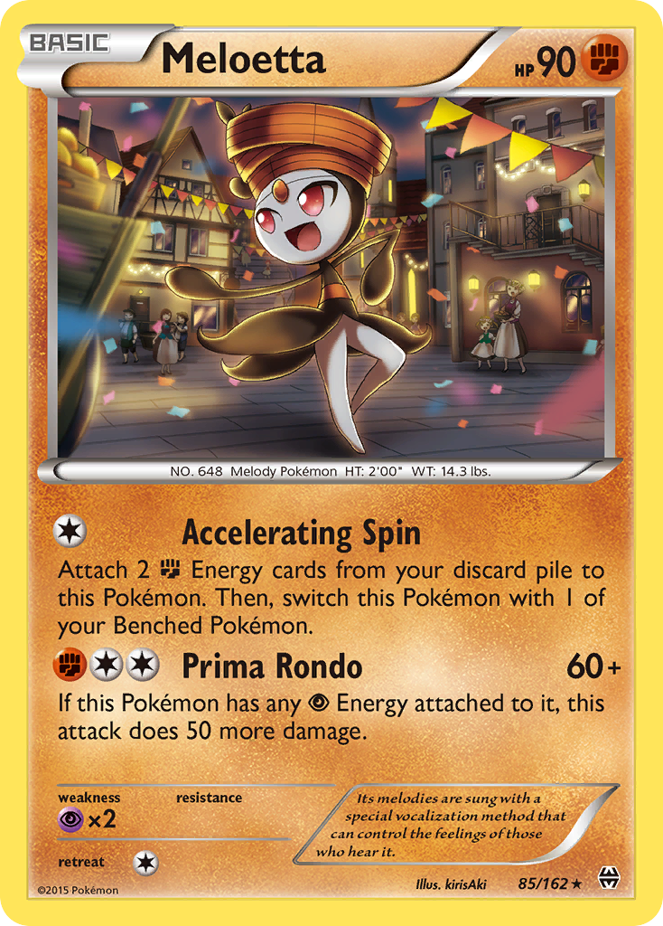 BREAKthrough Holo Meloetta #85/162