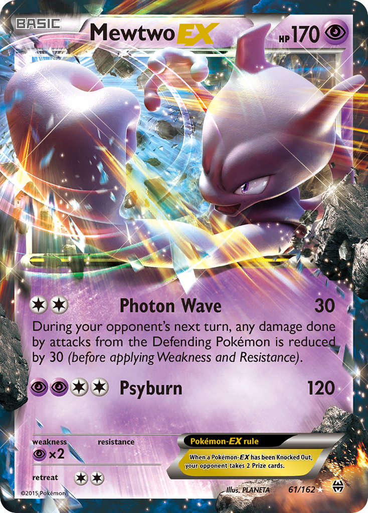 BREAKthrough Mewtwo EX #61/162