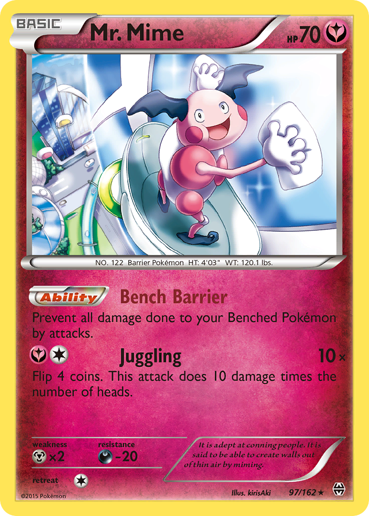 BREAKthrough Mr. Mime #97/162