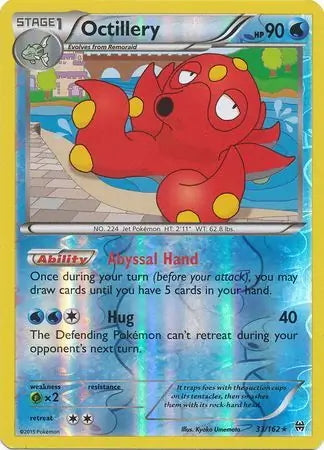 BREAKthrough Octillery #33/162 reverse holo